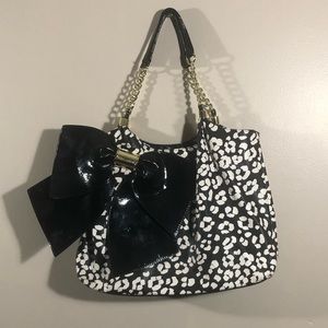 Betsey Johnson Leopard Print Bag